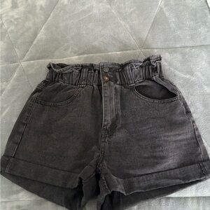 Forever 21 Charcoal High Waist Women's Shorts